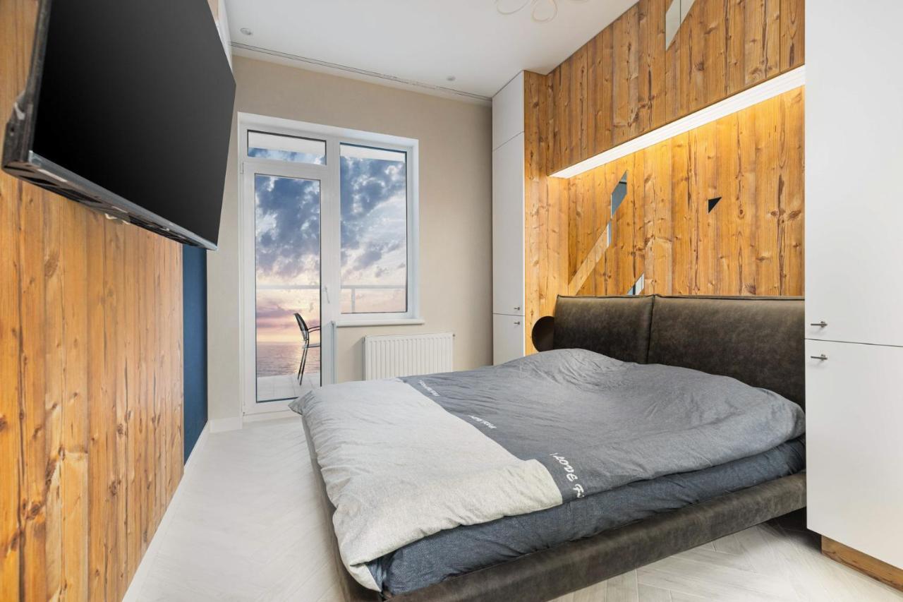 New Romantic Sea-View Studio By Odessa Beach ภายนอก รูปภาพ